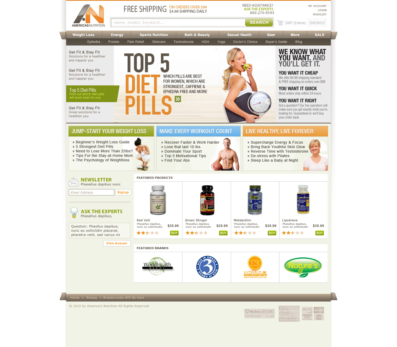 Americas Nutrition - undefined